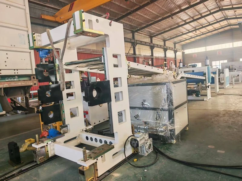 تولید خط اکستروژن ورق پی وی سی 600 میلی متری