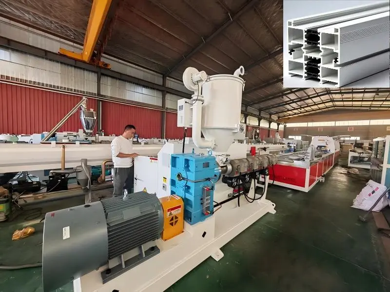 ABS Window Door Profile Machine