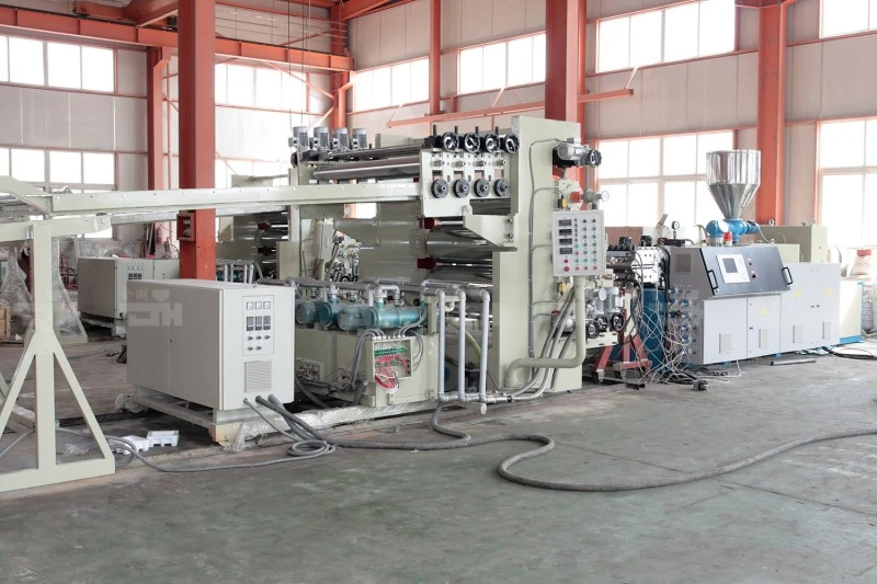 extruder of HDPE plate making machine