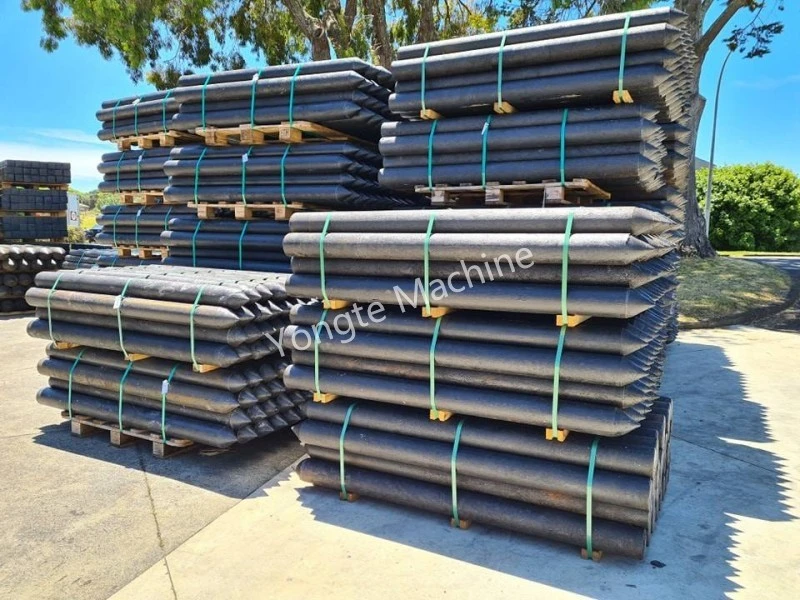 plastic fence pole making machine