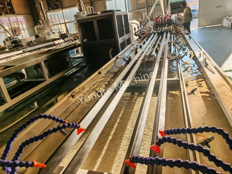 4 Cavity Plastic Profile Production Line